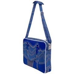 Whales Tale Cross Body Office Bag by ACKO68STUDIO