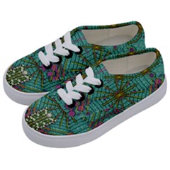 The Most Beautiful Rain Over The Stars And Earth Kids  Classic Low Top Sneakers by pepitasart