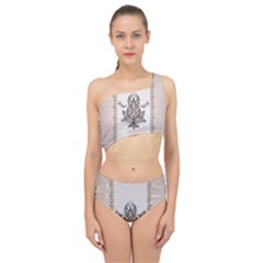 Elegant Decorative Mandala Design Spliced Up Two Piece Swimsuit by FantasyWorld7