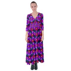 N 8 Button Up Maxi Dress