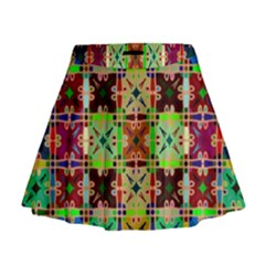 O 1 Mini Flare Skirt by ArtworkByPatrick