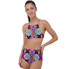 O 2 High Waist Tankini Set by ArtworkByPatrick