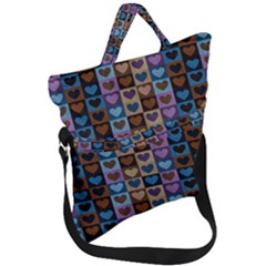 O 3 Fold Over Handle Tote Bag by ArtworkByPatrick