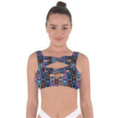 O 3 Bandaged Up Bikini Top