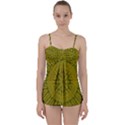 Flowers In Yellow For Love Of The Nature Babydoll Tankini Set View1