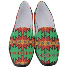 Tribal Pattern                                  Women s Classic Loafer Heels by LalyLauraFLM