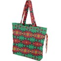 Tribal pattern                                  Drawstring Tote Bag View1