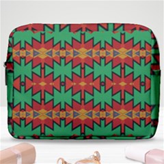 Tribal Pattern                                    Make Up Pouch (large) by LalyLauraFLM