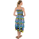 Yellow and blue ovals                                        Layered Bottom Dress View2