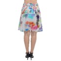 Paint splashes canvas                                         Chiffon Wrap Front Skirt View2