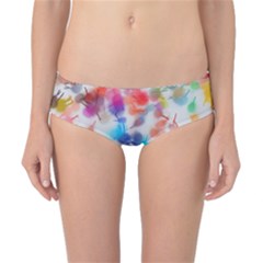 Paint Splashes Canvas                                      Classic Bikini Bottoms by LalyLauraFLM