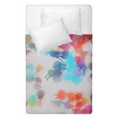 Paint Splashes Canvas                                       Duvet Cover (single Size) by LalyLauraFLM