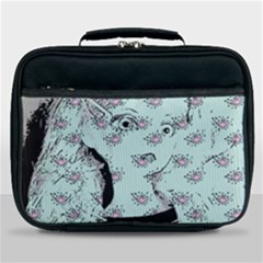 Wide Eyed Girl Lunch Bag by snowwhitegirl