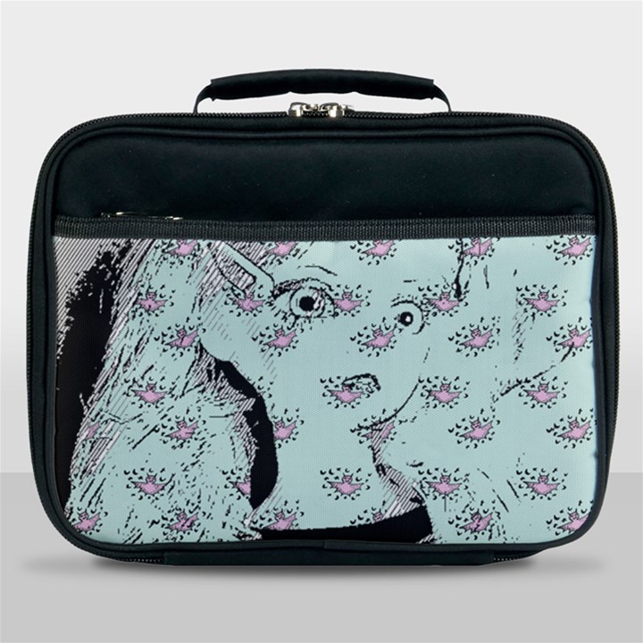 Wide Eyed Girl Lunch Bag