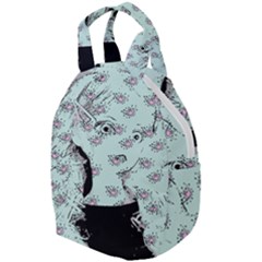 Wide Eyed Girl Travel Backpacks by snowwhitegirl