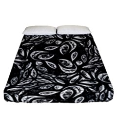 Fabric Pattern Flower Fitted Sheet (queen Size) by Bajindul