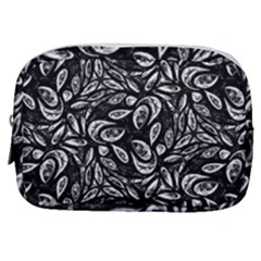 Fabric Pattern Flower Make Up Pouch (small) by Bajindul