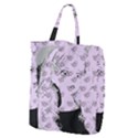 Wide Eyed Girl Lilac Giant Grocery Tote View2