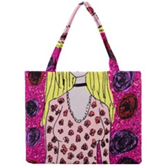 Nineties Girl Glitter Mini Tote Bag by snowwhitegirl