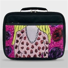 Nineties Girl Glitter Lunch Bag by snowwhitegirl