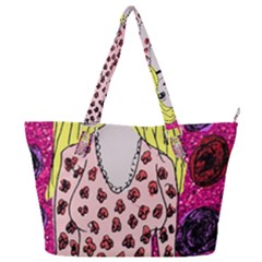 Nineties Girl Glitter Full Print Shoulder Bag by snowwhitegirl