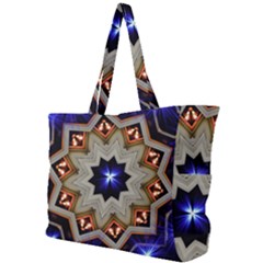 Background Mandala Star Simple Shoulder Bag