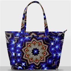 Background Mandala Star Back Pocket Shoulder Bag 