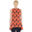 Nerdy 60s  Girl Pattern Orange Side Drop Tank Tunic View2