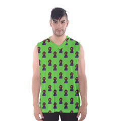 Nerdy 60s  Girl Pattern Green Men s Sportswear by snowwhitegirl