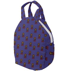 Nerdy 60s  Girl Pattern Dark Purple Travel Backpacks by snowwhitegirl