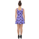 Nerdy 60s  Girl Pattern Purple Inside Out Casual Dress View2