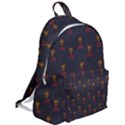 Nerdy 60s  Girl Pattern Grey The Plain Backpack View2