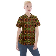 O 6 Women s Short Sleeve Pocket Shirt