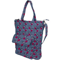 Cherries An Bats Shoulder Tote Bag by snowwhitegirl