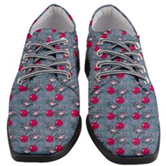 Cherries An Bats Women Heeled Oxford Shoes