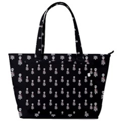 Heart Skeleton Pattern Back Pocket Shoulder Bag 