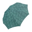 Knitted Wool Blue Folding Umbrellas View2