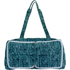 Knitted Wool Blue Multi Function Bag by snowwhitegirl