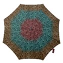 Knitted Wool Ombre 1 Hook Handle Umbrellas (Small) View1