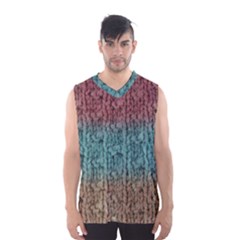 Knitted Wool Ombre 1 Men s Sportswear by snowwhitegirl