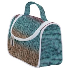 Knitted Wool Ombre 1 Satchel Handbag by snowwhitegirl