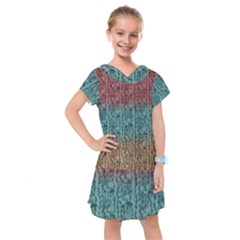 Knitted Wool Ombre 1 Kids  Drop Waist Dress by snowwhitegirl