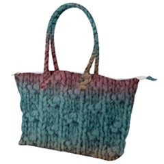 Knitted Wool Ombre 1 Canvas Shoulder Bag by snowwhitegirl