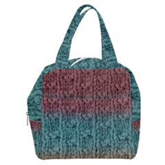 Knitted Wool Ombre 1 Boxy Hand Bag by snowwhitegirl