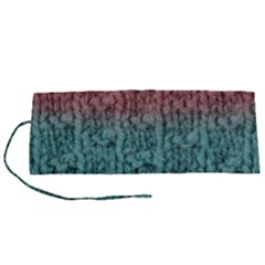 Knitted Wool Ombre 1 Roll Up Canvas Pencil Holder (s)