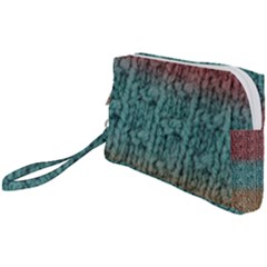 Knitted Wool Ombre 1 Wristlet Pouch Bag (small)