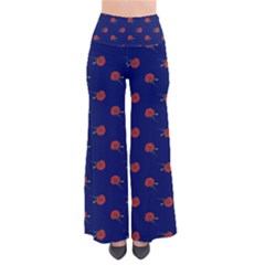 Red Rose Blue So Vintage Palazzo Pants by snowwhitegirl