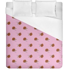 Peach Rose Pink Duvet Cover (california King Size) by snowwhitegirl