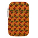 Red Roses Orange Waist Pouch (Small) View1