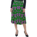 Bloom In Peace And Love Classic Velour Midi Skirt  View1